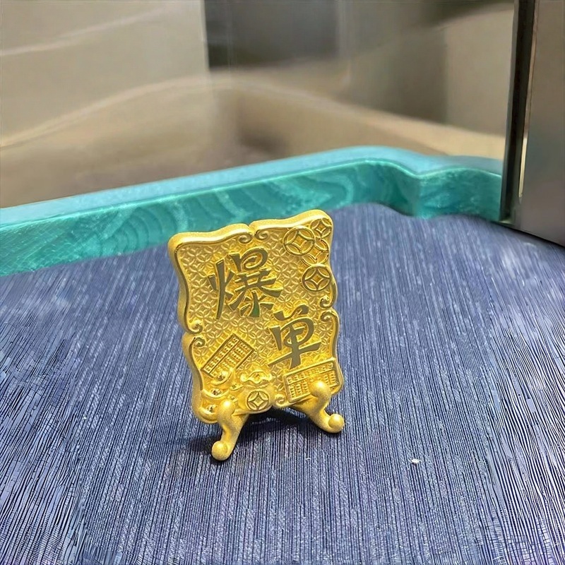 天天爆单发财暴富摆件电脑桌面招财小摆件送闺蜜朋友开店礼物摆件