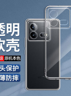 适用vivoiQOONeo8手机壳iQOONeo6Pro硅胶neo7se透明5s全包防摔vivoneo软壳vivo超薄iqoo neo8新款iqoonoe5por