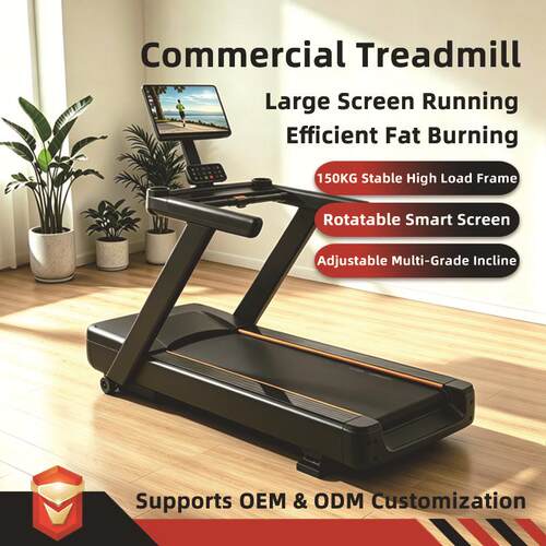 Commercial Touch Screen SilentGym Electric Treadmill Factory
