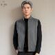 百搭背心保暖纯色背心 商务休闲时尚 羊毛男士 马甲秋冬轻奢品质男装