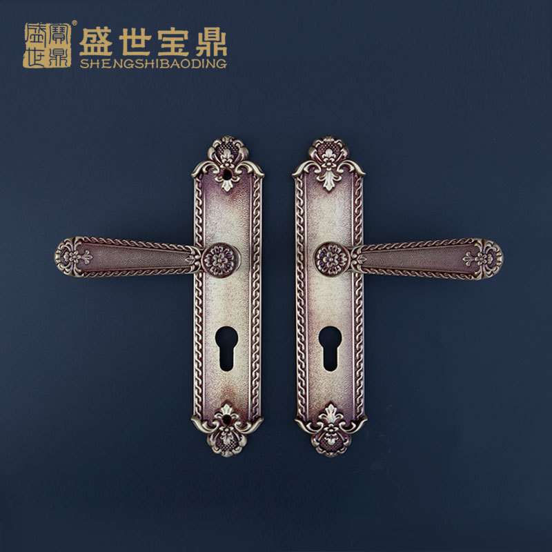 厂家欧式欧洲金室内木门锁执手锁欧式房铜门锁具GM503-G03铜锁