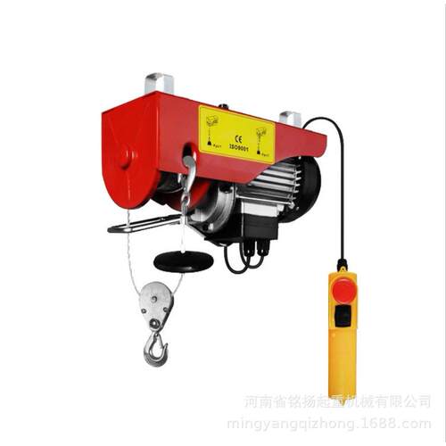 微型钢丝绳电动葫芦家用220v装修小吊机小型卷扬机起重提升机