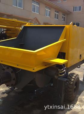 混凝土电泵 HBTS10混凝土输送泵 双电机小型混泥土泵 二次构造泵