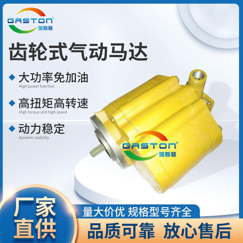 GASTON加斯顿AMC13齿轮式气动马达微型大功率气动马达厂家