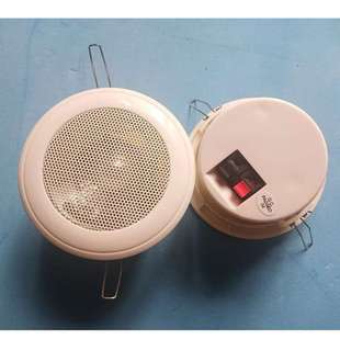 吸顶喇叭迷你防水吸顶喇叭浴室沙发小吸顶音箱迷你扬声器天花喇叭