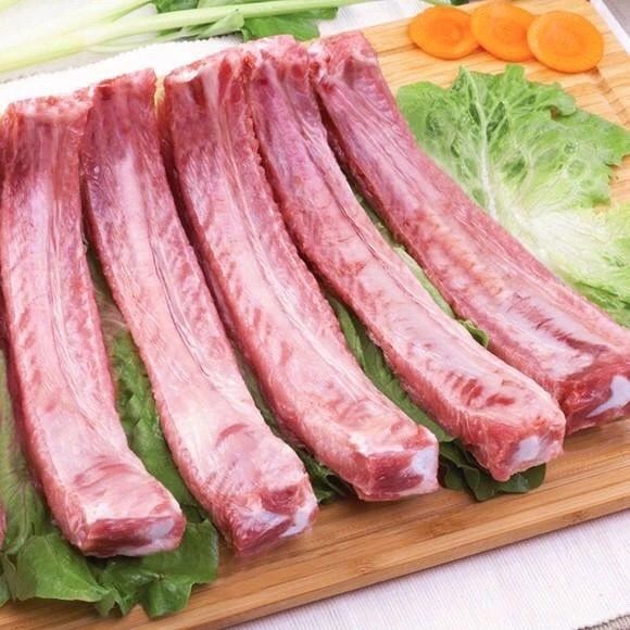 新鲜冷冻猪排骨猪肋排多肉 猪纯肋排猪小排猪仔排无脊骨