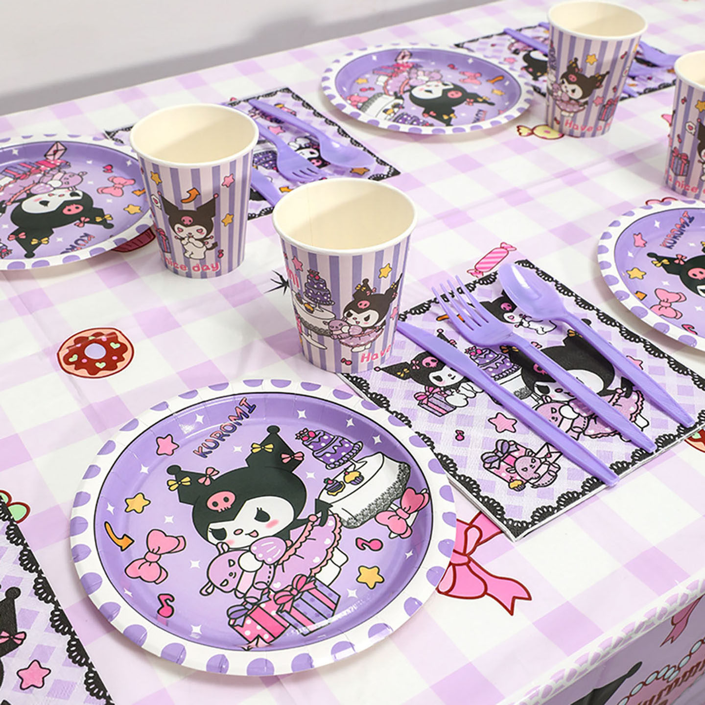 库洛米玉桂狗主题一次性餐具纸盘杯刀叉儿童生日派对装饰场景布置,节庆用品/礼品,节日装扮用品,淘宝优惠券,粉丝福利购,淘宝优惠卷