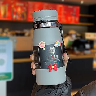 带茶隔保温杯男女学生大容量茶水分离水杯子高颜值便携茶杯1000ml