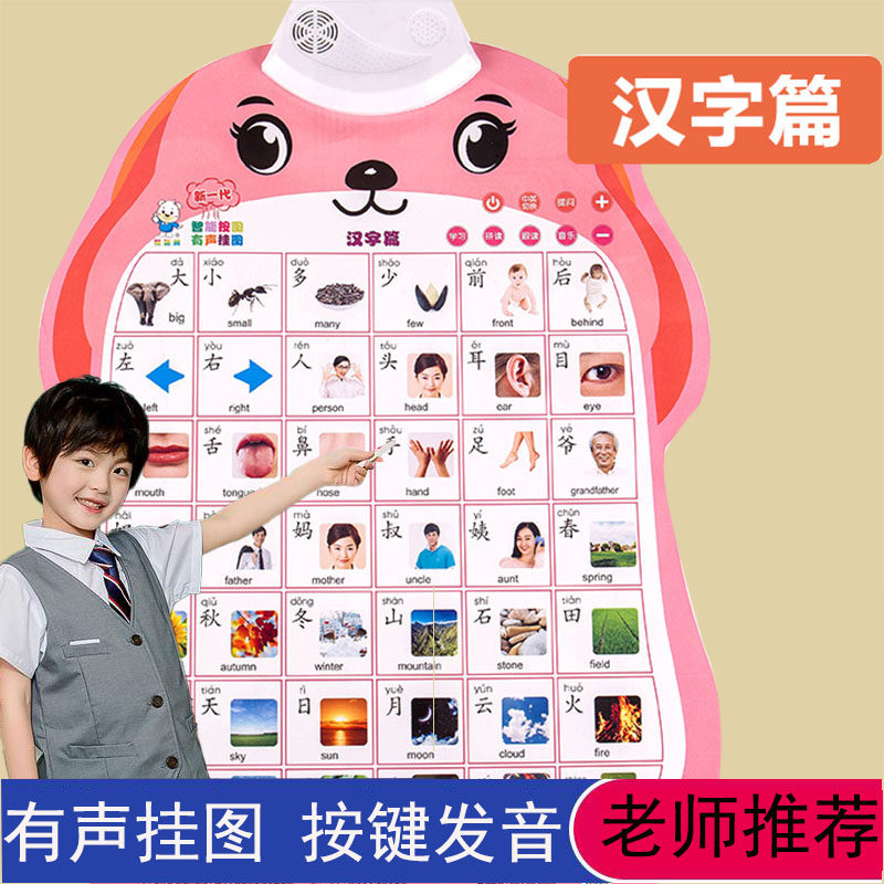 宝宝有声早教挂图启蒙婴儿点读发声识字书墙贴玩具儿童拼音字母表,玩具/童车/益智/积木/模型,玩具挂图/认知卡,淘宝优惠券,粉丝福利购,淘宝优惠卷