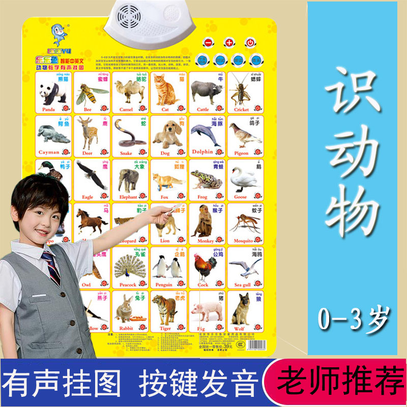 有声挂图幼儿童启蒙早教认知卡