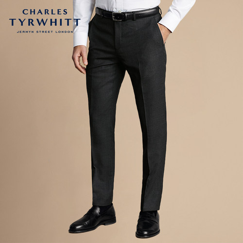 CHARLESTYRWHITT羊毛商务西裤
