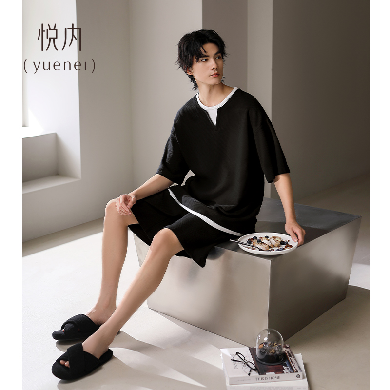 【商场同款】悦内男士纯棉套装