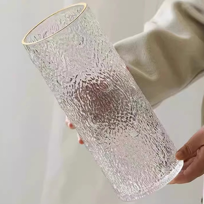 【活动中】大口径玻璃花瓶插花ins风水养玫瑰鲜花高颜值桌面摆件