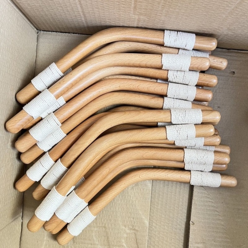 儿童圆棒榉木定制衣架童装店一体防滑裤架服装店小童实木专用衣挂