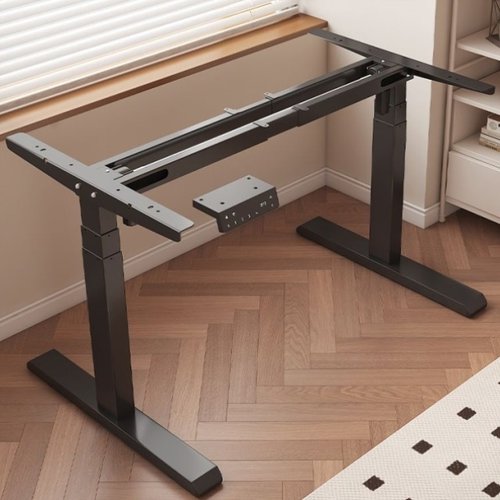 智能电动升降桌腿双电机双横梁办公桌电脑桌支架学习书桌升降桌架