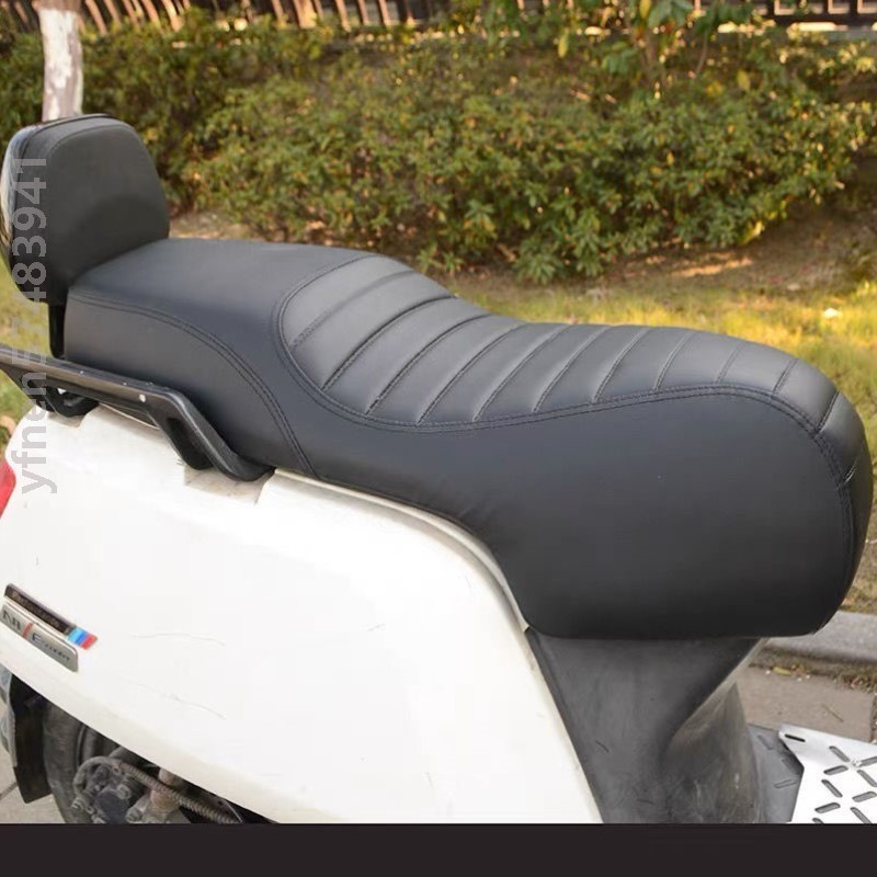 小牛N1S NQi睿世电动车改装加厚柔软防滑毛毛虫海绵坐垫 鞍座坐包