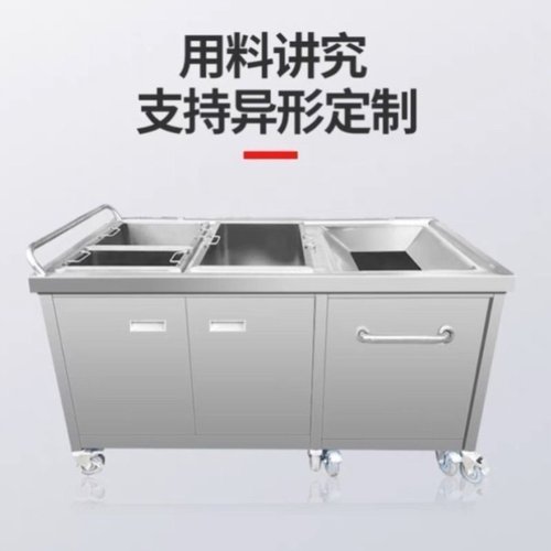 不锈钢收残车收残台残食台收餐车泔水收餐车餐具垃圾桶泔水车厨房