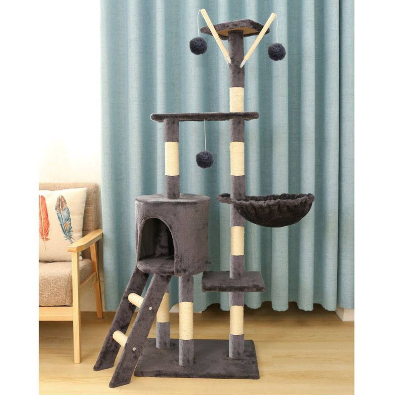 猫爬架猫窝一体剑麻特价猫树别墅大型猫抓板玩具猫抓柱猫咪用品
