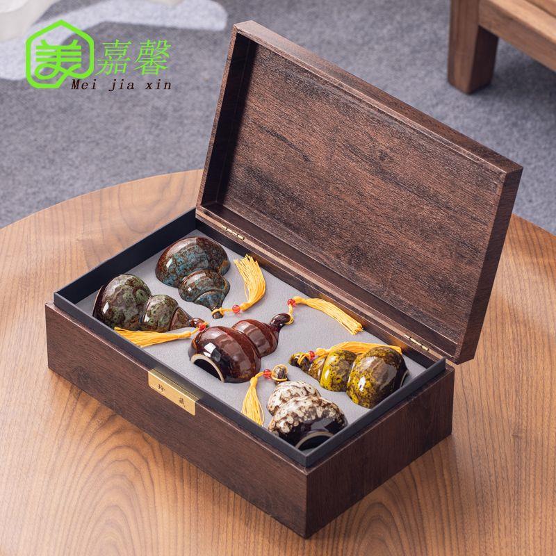 陶瓷小罐葫芦茶叶罐包装