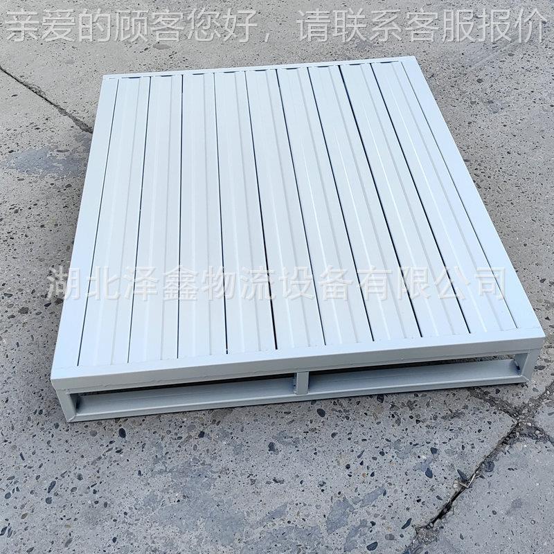 供盘应仓储物 流四面进叉托厂PIV家铁 加强型叉车钢制托盘金属栈