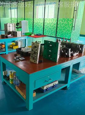 钢板571飞模台 1板6m钢作台 重型台钳 虎m钳工操作台