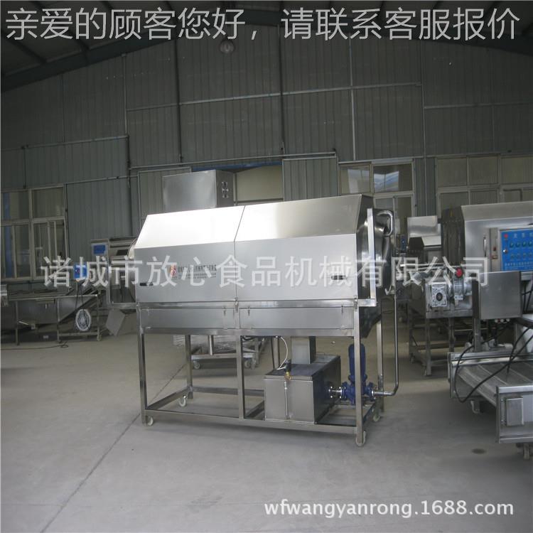 VCM滚式毛全清洗机刷价格 自动多功能滚筒洗筒袋机 厂家可根据要