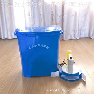 畅销XXR农颗粒饲料喷洒机电动超远程用施肥撒肥L器25单洒兵融雪抛