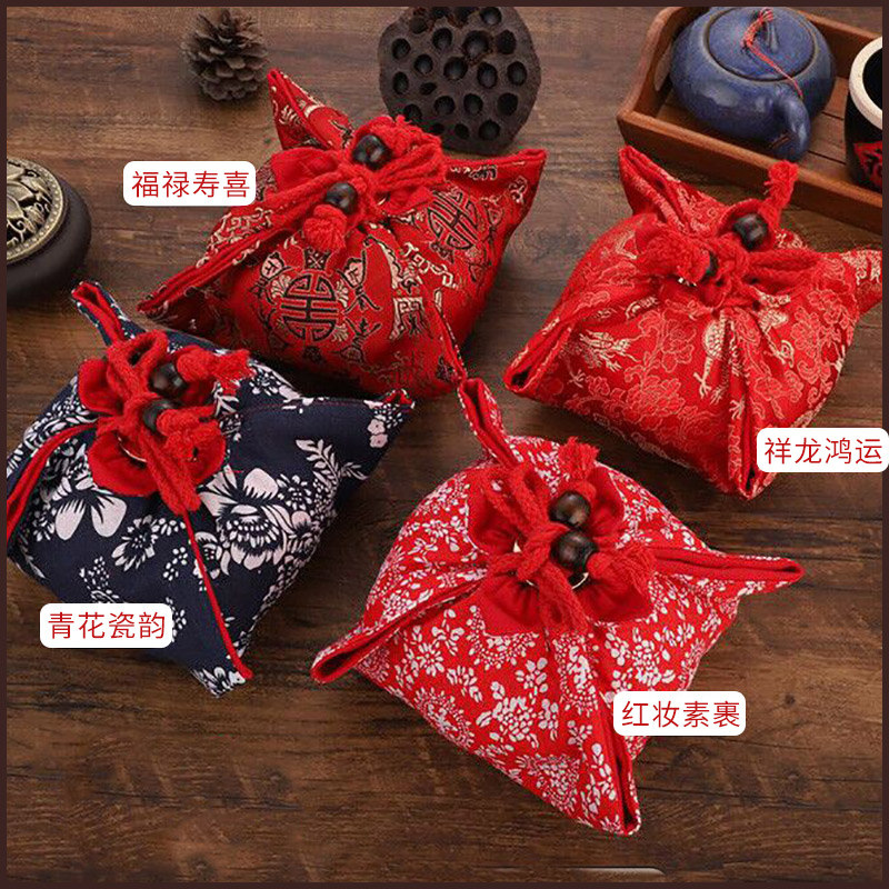 锦贵人汤婆子手工布套绸缎材质复古风喜庆风结婚铜壶布套,居家日用,热水袋套,淘宝优惠券,粉丝福利购,淘宝优惠卷