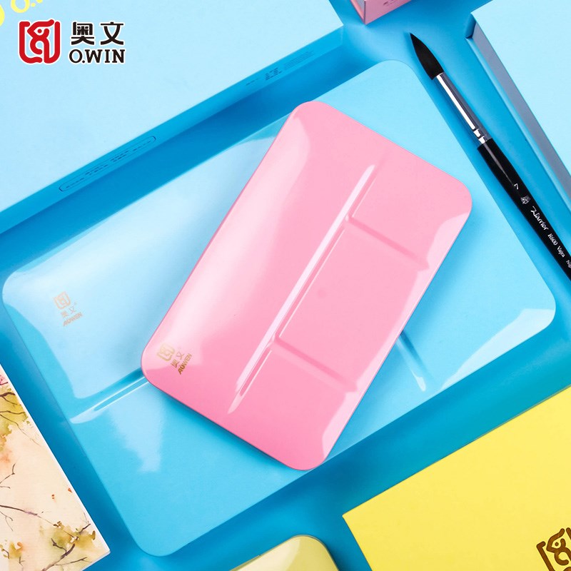 奥文固体水彩颜料透明便携手绘固体水彩套装学院级初学者24色36色