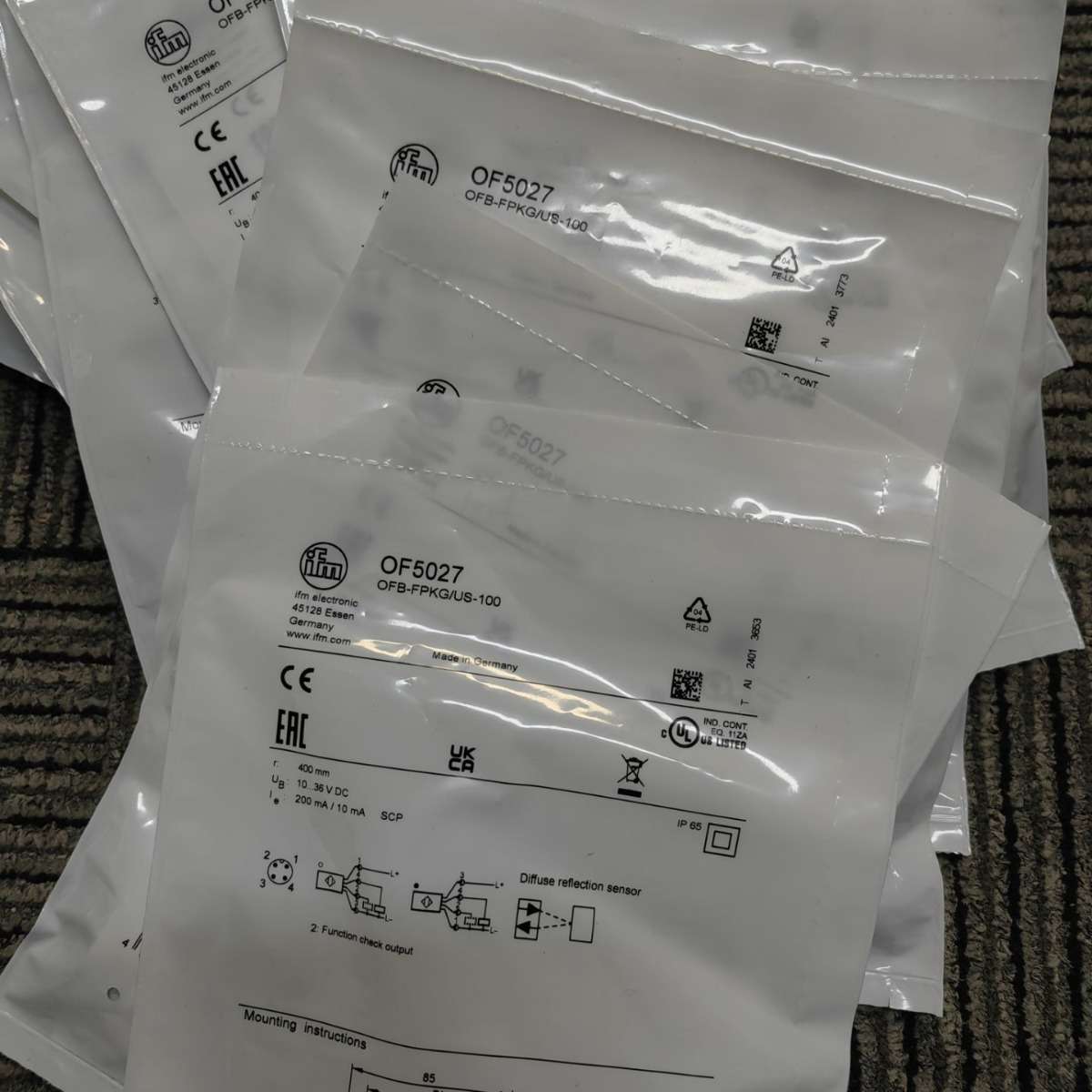 IFM易福门光电开关OF5027