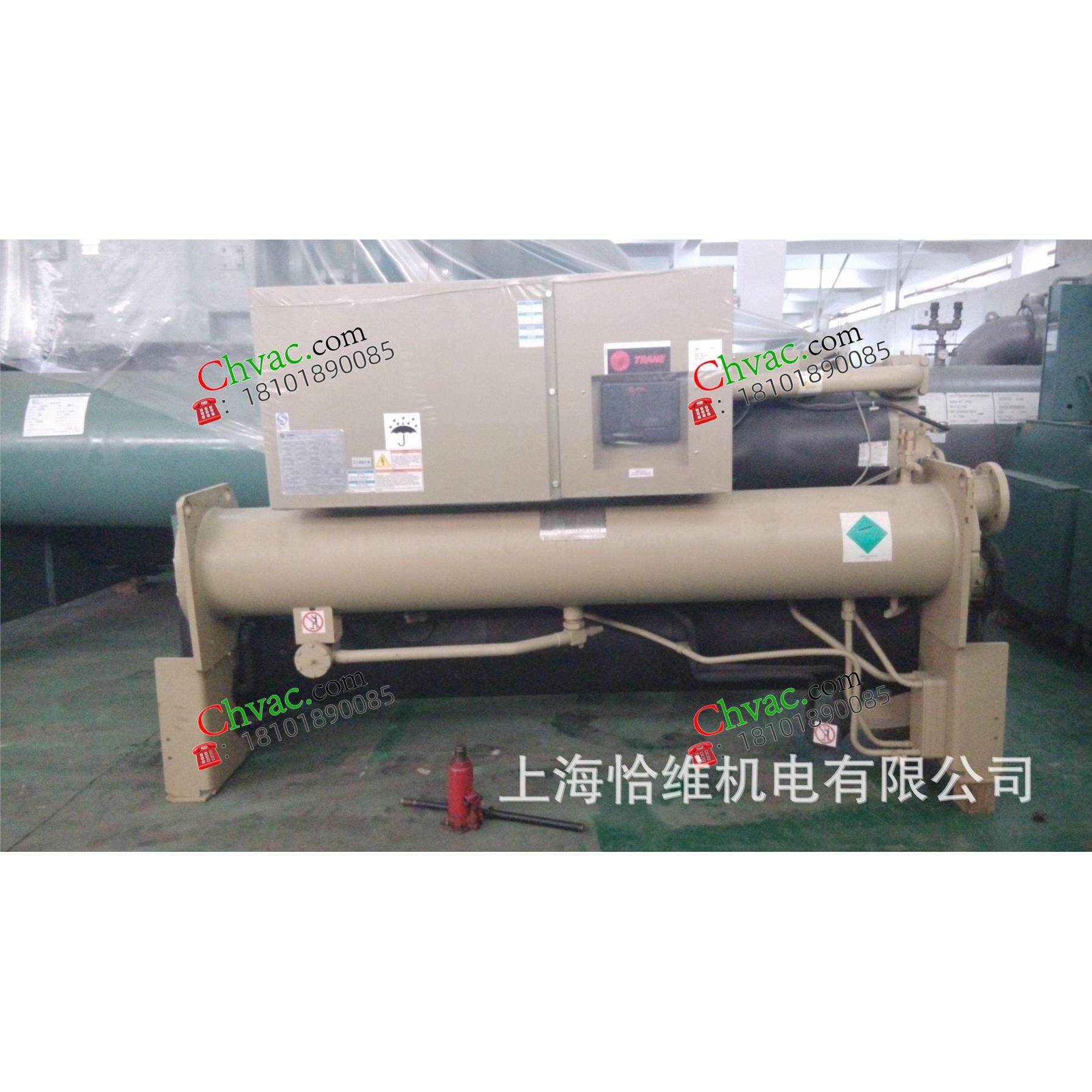 二手中央空调制冷设备冷水机组 特灵水源热泵RTWS125C螺杆机组