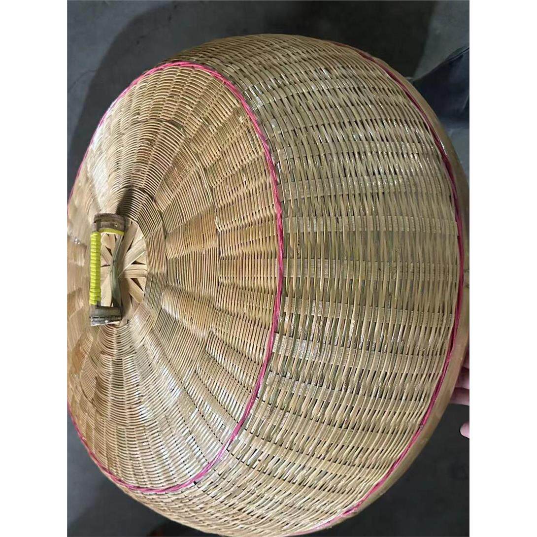 纯手工竹编剩饭罩圆形菜
