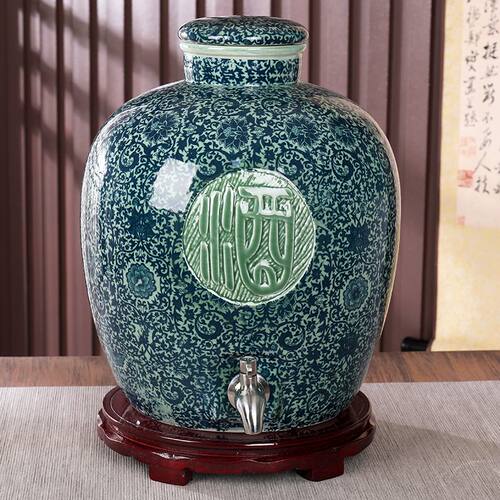 泡酒坛子陶瓷家用密封专