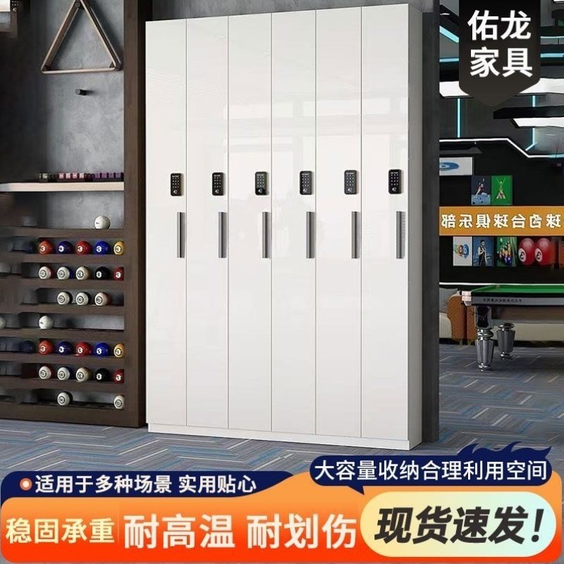 台球厅存杆柜2025展示柜会员专用球杆柜密码锁新款柜