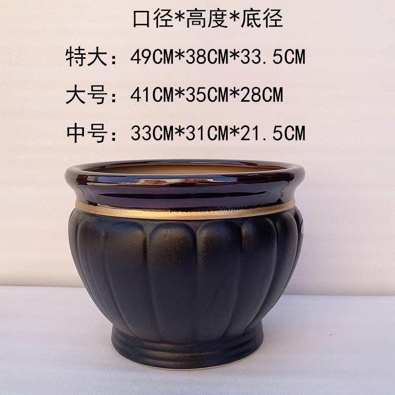 阳台落地种树大口径花盆