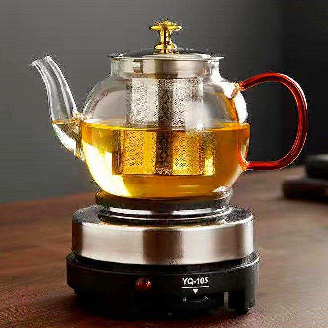 加热煮茶器套装耐热养生