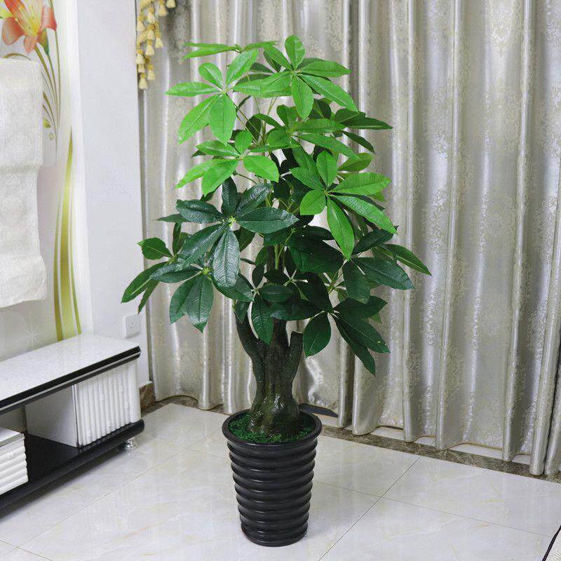 假树发财树仿真植物落地