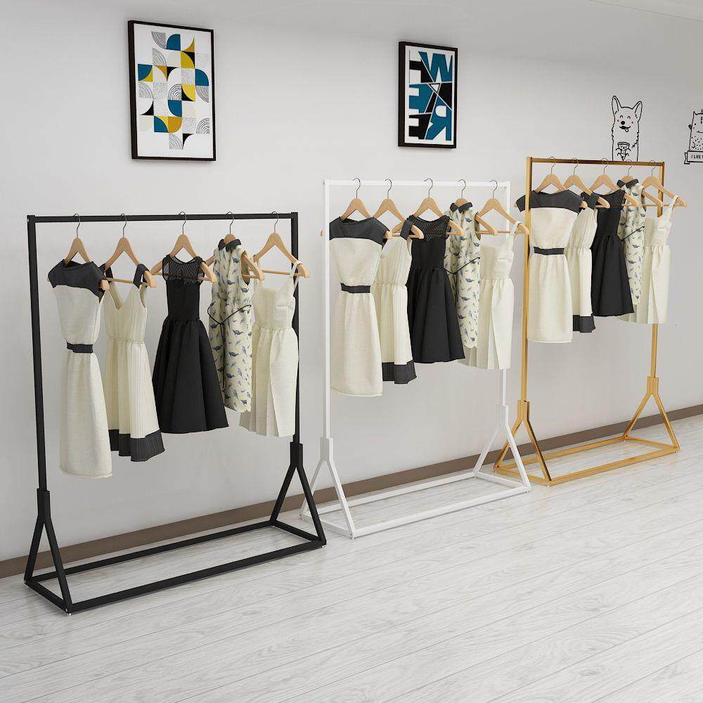 铁艺服装店展示架落地式
