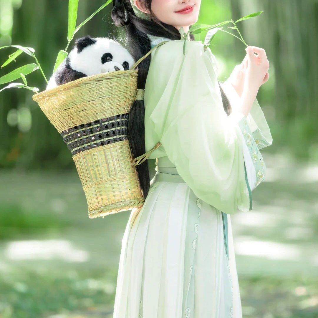 贵州纯手工编织竹编插花