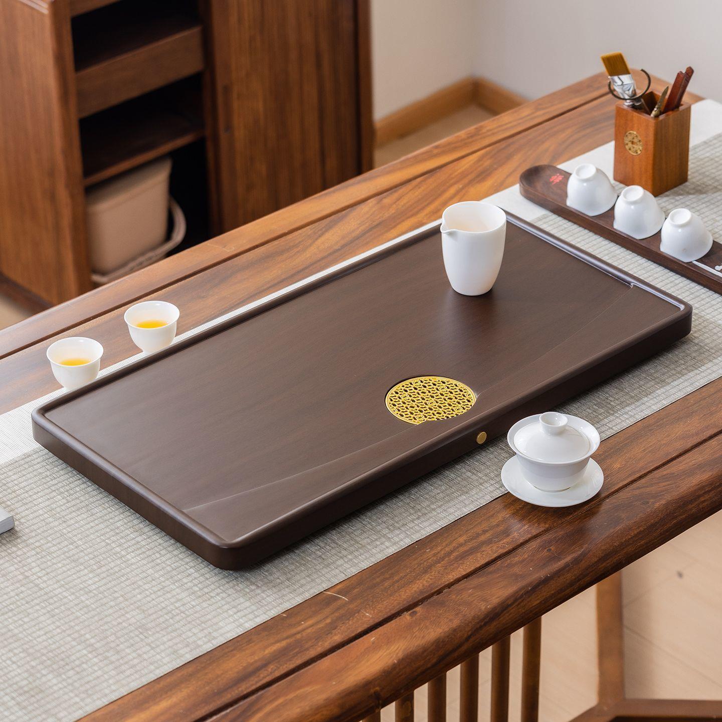 茶盘实木家用小茶台电木