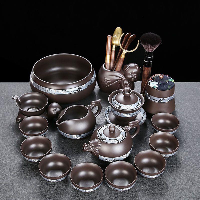 紫砂茶具套装家用高档功