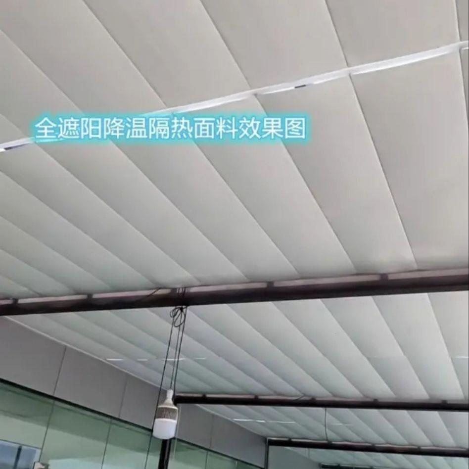 阳光房电动手动遮阳帘防