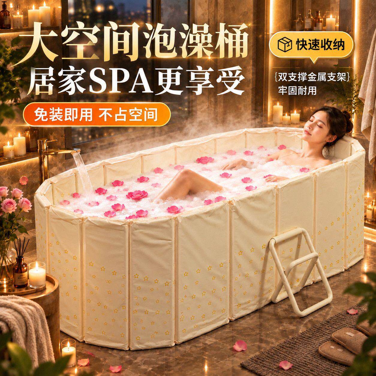 泡澡桶大人全身浴缸儿童