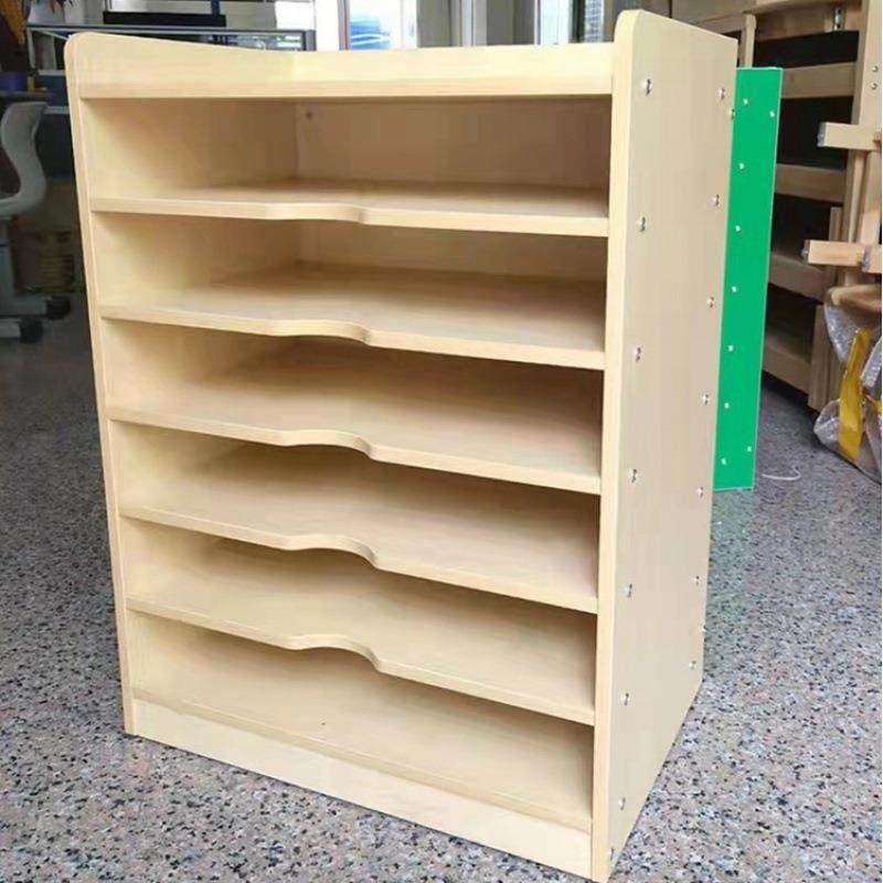 画纸收纳架收纳多层画纸柜画室开卡纸纸张存储层摆放材料