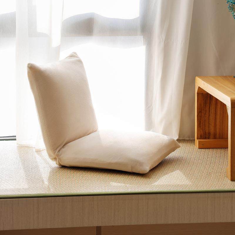 懒人日记沙发绒布日式椅折叠阅读休闲椅客厅卧室阳台飘窗坐垫