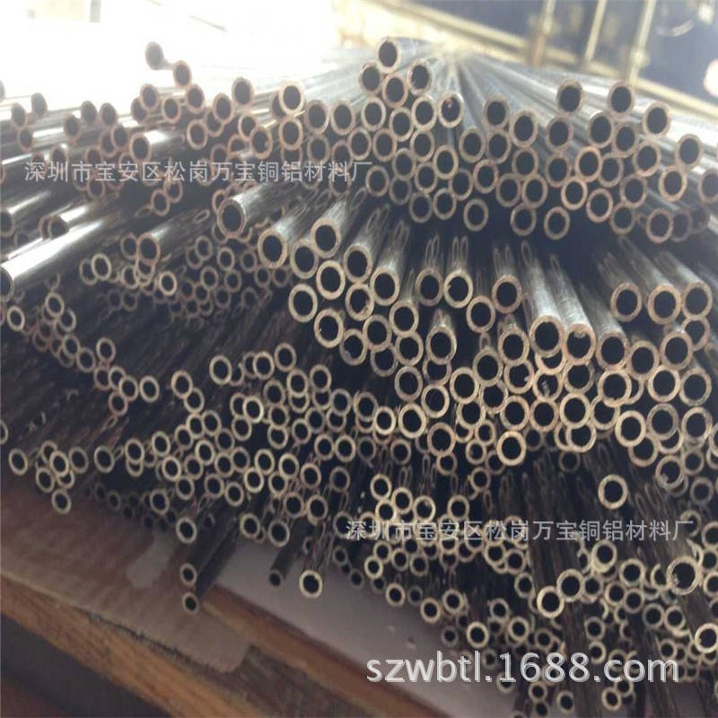 广东B30铁白铜管 大小规格B10镍白铜管 订白铜半圆管厂家