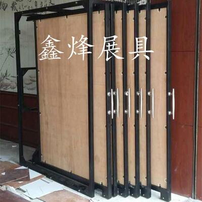 精品瓷砖展示架陶瓷展具木地板展架石材展柜墙纸展架样品货架