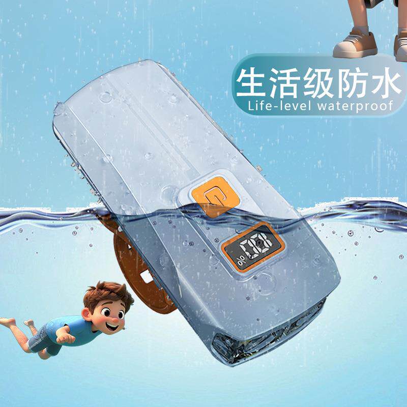 儿童自行车灯平衡车前灯夜骑灯公路车蓝色粉色高颜值防水夜骑行灯