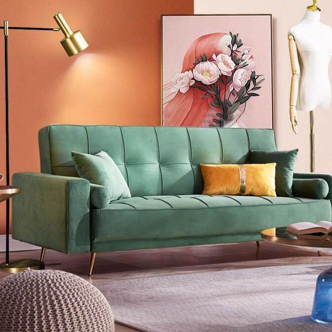 单人多功能折叠沙发床两用小户型卧室衣帽间书房办公室午睡沙发床