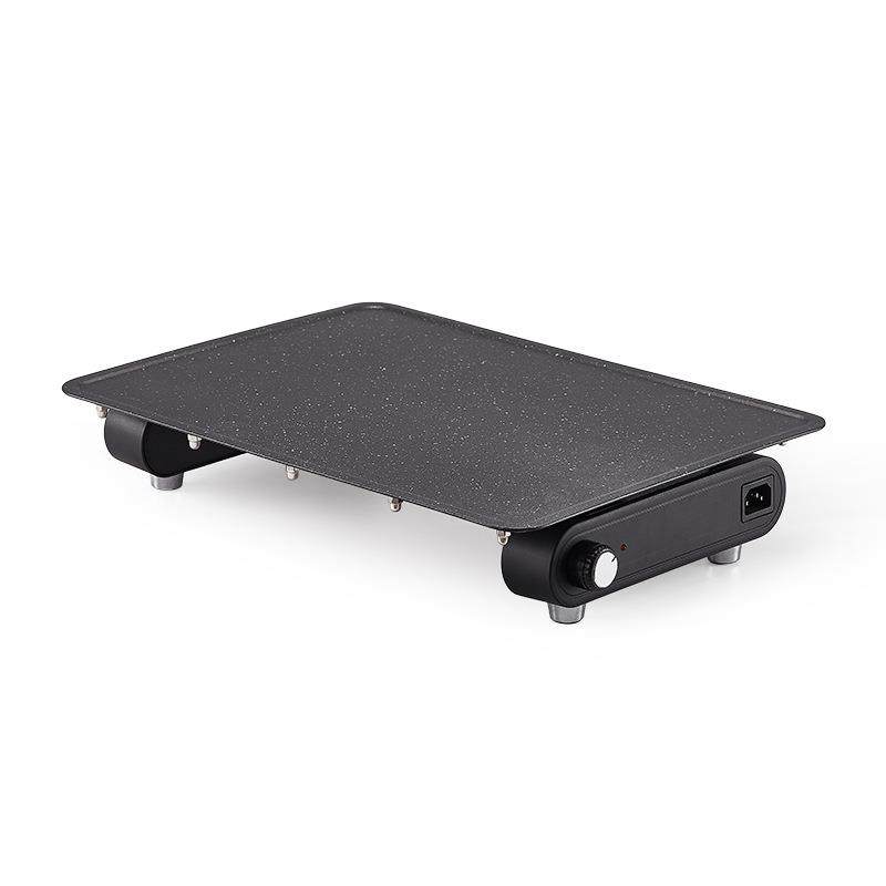 户外石墨烯无烟烤盘不粘电烤盘可拆洗电烤炉铁板烧家用烧烤炉